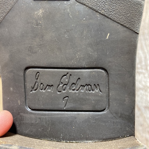 Sam Edelman Darrah Leather and Suede Boots Size 7 - Picture 11 of 15